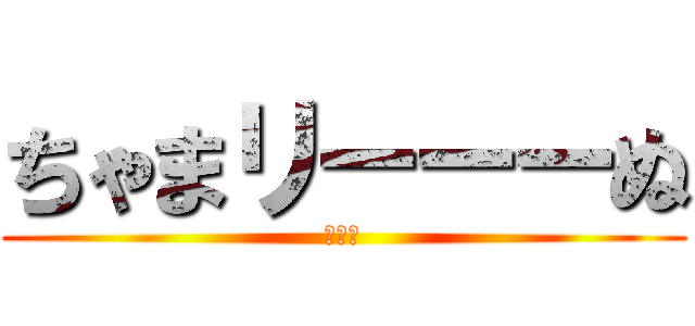 ちゃまリーーーぬ (１２３)