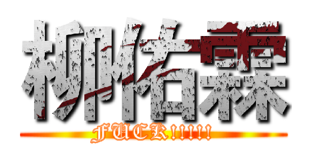 柳佑霖 (FUCK!!!!!)