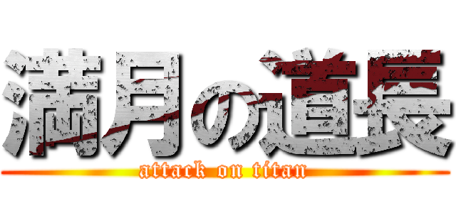 満月の道長 (attack on titan)
