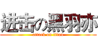 进击の黑羽亦 (attack on titan)