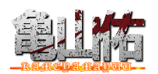 亀山佑 (KAMEYAMAYUU)