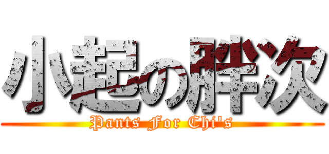 小起の胖次 (Pants For Chi\'s)