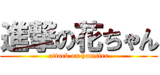 進撃の花ちゃん (attack on hamster)
