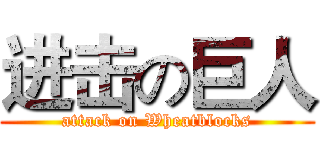 进击の巨人 (attack on Wheatblocks)