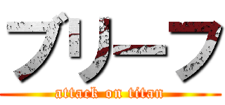 ブリーフ (attack on titan)