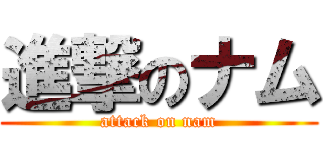 進撃のナム (attack on nam)