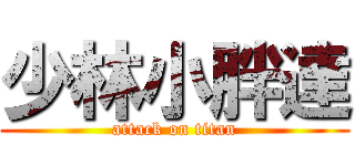 少林小胖達 (attack on titan)