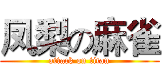 凤梨の麻雀 (attack on titan)