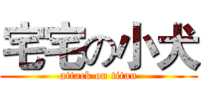 宅宅の小犬 (attack on titan)