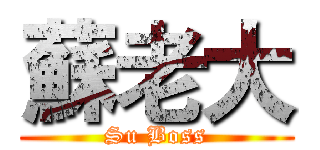 蘇老大 (Su Boss)