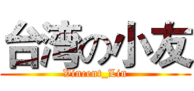 台湾の小友 (Vincent_Lin)