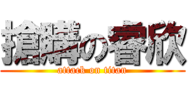 搶購の睿欣 (attack on titan)