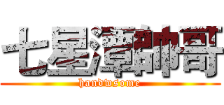 七星潭帥哥 (handwsome)
