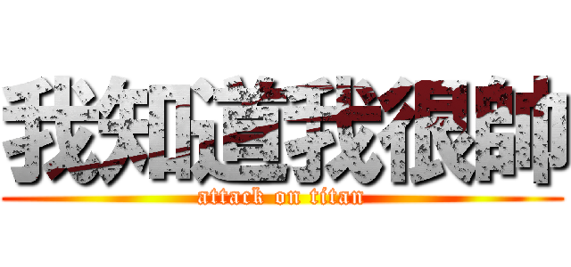 我知道我很帥 (attack on titan)