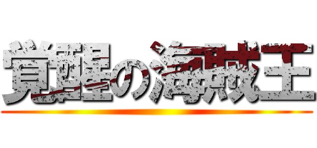 覚醒の海賊王 ()