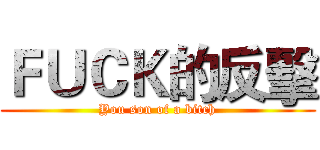 ＦＵＣＫ的反擊 (You son of a bitch)
