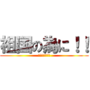 祖国の為に！！ (小さな恋の物語)