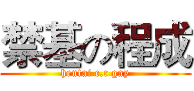 禁基の程成 (hentai c.c gay)