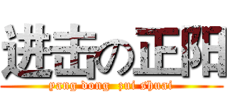 进击の正阳 (yang dong  zui shuai)