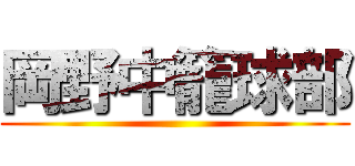 岡野中籠球部 ()