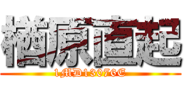 楢原直起 (1MD13076E)