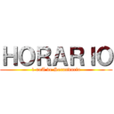 ＨＯＲＡＲＩＯ (1 roA de Secundaria)