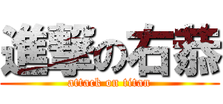 進撃の右恭 (attack on titan)