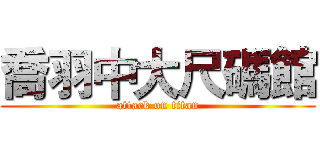喬羽中大尺碼館 (attack on titan)