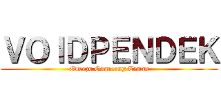 ＶＯＩＤＰＥＮＤＥＫ (Guerzo Guanteng Tenan)