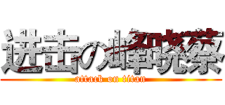 进击の峰晓蔡 (attack on titan)