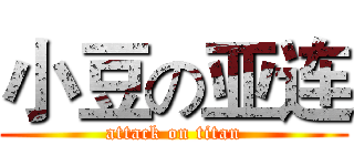 小豆の亚连 (attack on titan)