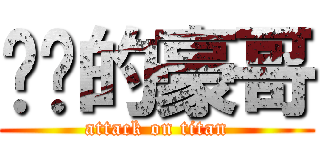 进击的豪哥 (attack on titan)
