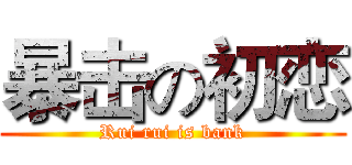 暴击の初恋 (Rui rui is bank)