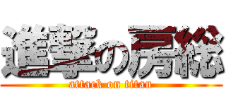 進撃の房総 (attack on titan)