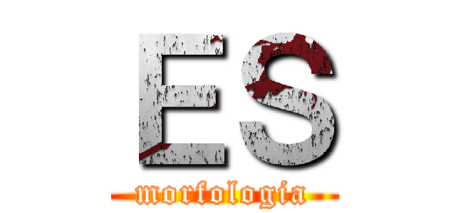 ＥＳ (morfologia)