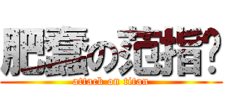 肥蠢の范指导 (attack on titan)