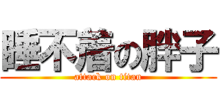 睡不着の胖子 (attack on titan)