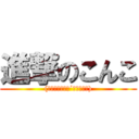 進撃のこんこ ((◉◞౪◟◉｀三´◉◞౪◟◉))