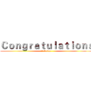 Ｃｏｎｇｒａｔｕｌａｔｉｏｎｓ (異世界Online )