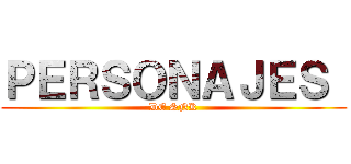 ＰＥＲＳＯＮＡＪＥＳ  (DE SNK)