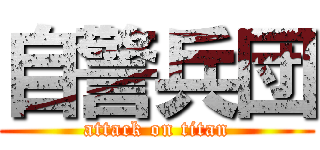 自警兵団 (attack on titan)