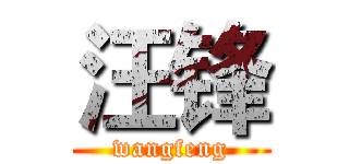 汪锋 (wangfeng)