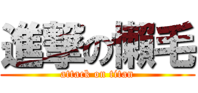 進撃の懶毛 (attack on titan)