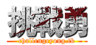 挑戰勇 (challengeyong.tk)