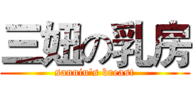 三妞の乳房 (sanniu's breast)
