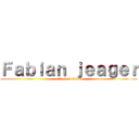 Ｆａｂｉａｎ ｊｅａｇｅｒ (attack on titan)