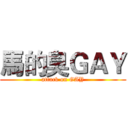 馬的臭ＧＡＹ (attack on GAY)