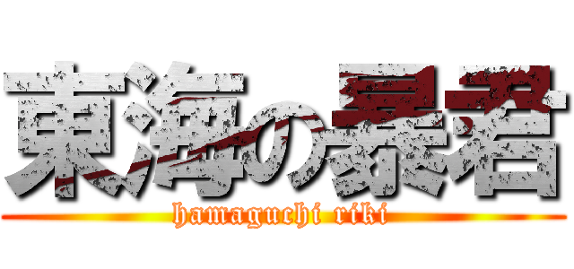 東海の暴君 (hamaguchi riki)
