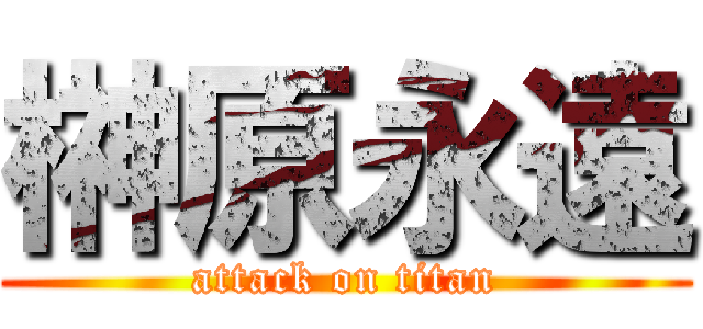 榊原永遠 (attack on titan)
