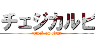チェジカルビ (attack on titan)